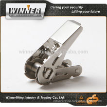 2015 new product 1" Standard Ratchet 1" stainless steel ratchet buckle